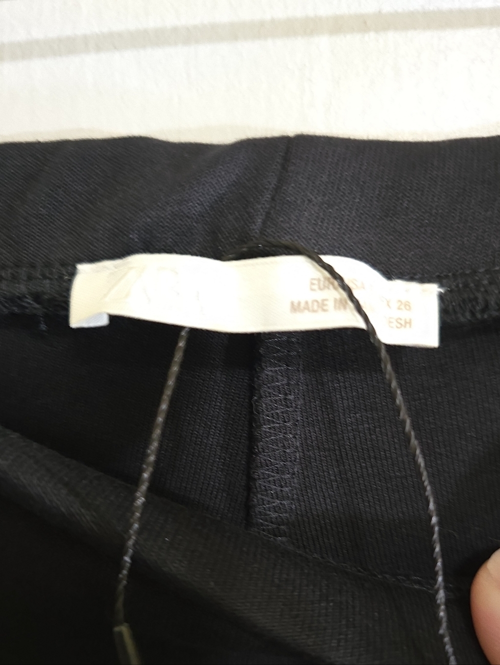 NWOT Zara 2-piece Black Interlock Knit Vest Flare Pull-on Pants Set Small Medium - Picture 10 of 13